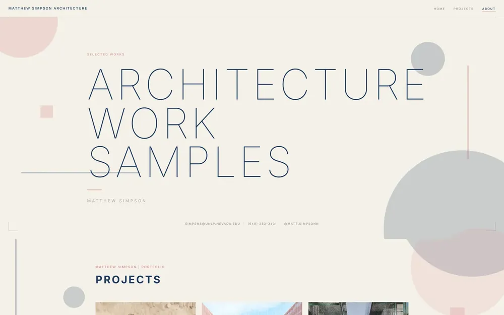 MSA architecture portfolio